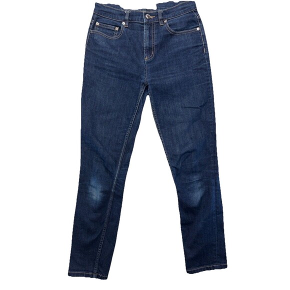 MARC BY MARC JACOBS Ella skinny crop jeans 28 waist 27 inseam Dark wash - Picture 1 of 13